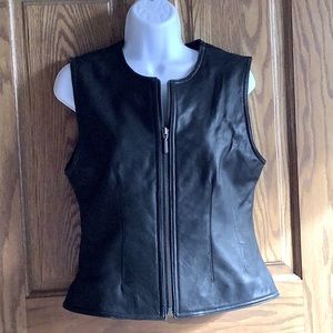 Genuine Lambskin Leather Vest  waist coat top New Zealand  6 P